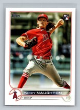 Packy Naughton #540 2022 Topps Los Angeles Angels RC - £1.59 GBP