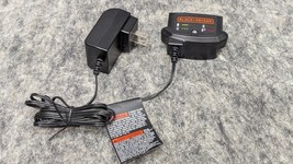 NEW/OPEN Black &amp; Decker LCS1620 20V Lithium Battery Charger FOR LBXR20 - $7.99
