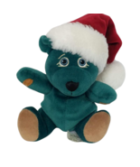 Dreamsicles Angel Hugs Green Christmas Bear Plush Stuffed Animal 1998 6.25&quot; - $16.93 CAD