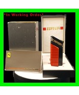 Vintage Cartier Ferrari Formula 1 Cigarette Lighter Box &amp; Paperwork Work... - £251.24 GBP