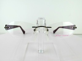 Betsey Johnson BJ 103 Petal Pusher (02) BROWN 52 x 19  Eyeglass Frames - £30.38 GBP