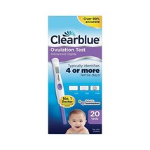 Clearblue Digital Ovulation Test Kit with Dual Hormone Indicator - Pack of 20  - £54.51 GBP