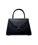 AIRHEA Top Handle Boxy Leather Black Mini Tote Shoulder Bag - $213.00