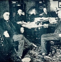 President William McKinley And The War Cabinet 1901 Victorian Art Print ... - $11.25