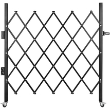 VEVOR Single Folding Security Gate, 51.57\" H x 66\" W Folding Door Gate... - $95.90