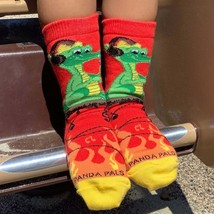 Music Dragon on Fire Socks (Ages 3-7) from the Sock Panda - $5.00
