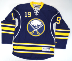Reebok Buffalo Sabres Sewn #19 Cody Hodgson NHL Hockey Jersey Small Blue - $37.95