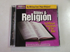 Simply Media Bibles &amp; Religion Six Different Translations Of The Bible CD-ROM Vg - £8.91 GBP