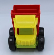 American Plastic Toys Red &amp; Yellow Dump Truck #04950 - £6.86 GBP