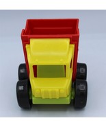 American Plastic Toys Red &amp; Yellow Dump Truck #04950 - £4.45 GBP