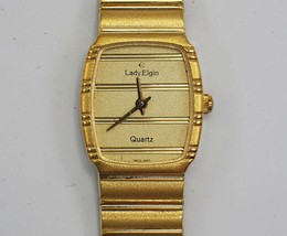 Lady Elgin Quartz Analog Watch Wristwatch New Battery - £19.82 GBP