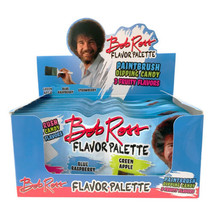 Bob Ross Flavor Palette with 3 Flavors &amp; Paintbrush Dipping Stick Box of... - £42.62 GBP
