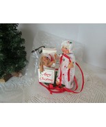 ANNALEE MOBILITEE DOLL 1989 CHRISTMAS MORNING OPENING PRESENT SURPRISE 5... - $24.70