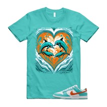 Dunk Miami Dolphins Cosmic Clay Dusty Cactus Orange Aqua T Shirt Match D10 - £23.91 GBP+