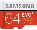 Samsung 64GB Evo Plus Class 10 Micro SDXC with Adapter 80MB/S (MB-MC64DA... - £31.69 GBP