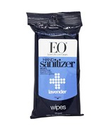 EO Products Hand Sanitizer Wipes Lavender, 10 Wipe(s) - €6,11 EUR