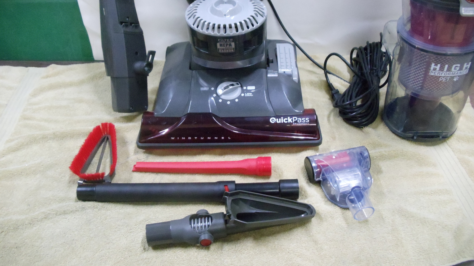 HOOVER WINDTUNNEL 3 HIGH PERFORMANCE PET UPRIGHT VACUUM– UH72630 - $100.00