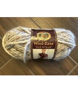Lion Brand Wool Ease Yarn #640-536A Fossil  5 Oz Acrylic Wool 1 Skein - $5.26
