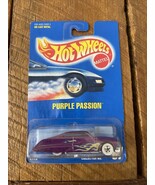 Hot Wheels Blue Card 87 Purple Passion Hot Rod White Walls Collector #87... - $109.67 MXN