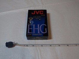 JVC 30-Minute VHS-C compact Camcorder Tape TC30EHG AU magnetite high energy NOS - £6.75 GBP