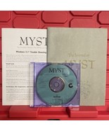 Myst Windows PC With Manual And Used Journal Windows 95 Vintage 1994 - $13.49