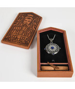 Dragon Age Alistair Necklace + Wooden Box Romance Bundle Pendant Amulet ... - £83.69 GBP