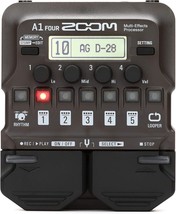 Zoom A1 Four Acoustic Instrument Multi-Effects Processor, And Upright Bass. - £133.51 GBP