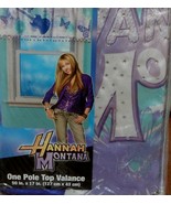 Disney Hannah Montana Pole Top Valance - 50&quot; x 17&quot; - BRAND NEW IN PACKAGE - €18,51 EUR