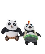 Kung Fu Panda 3 Po Plush Lot of 2 DreamWorks Stuffed Animals 8&quot; - $24.75