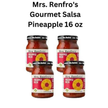 Mrs. Renfro&#39;s Gourmet Salsa Pineapple 16 oz Pak Of 4  - £20.45 GBP