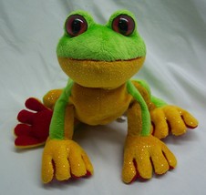 Ganz Webkinz Soft Bright Green Tree Frog 7" Plush Stuffed Animal Toy - $14.85
