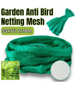 33FT Anti Bird Netting Pond Net Protection Tree Crops Plants Fruits Gard... - £16.73 GBP