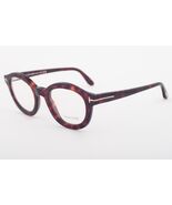 Tom Ford 5460 054 Red Havana Eyeglasses FT 5460 054 49mm - $284.05