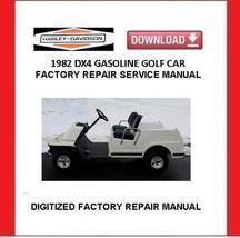 1982 HARLEY-DAVIDSON DX4 Gasoline Golf Cart Service Repair Manual - $20.00