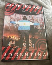 U2 Live in Argentina on 3/1/06 Rare pro-shot &amp; Tracked DVD - £16.23 GBP