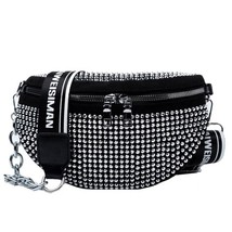Waist Bag Women Multifunction Belt Bags Chain  Messenger Bag High Quality Leathe - £55.61 GBP