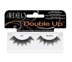 Ardell Professional Double Up Eye Lashes 1 Pack 201 Black  NEW - £7.52 GBP
