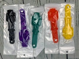 5pc Pop Bracelet Fidget Toys Stress Relief Sensory Colors - £11.43 GBP