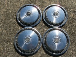 Genuine 1971 1972 Ford LTD Galaxie 15 inch factory hubcap wheels covers - $46.40