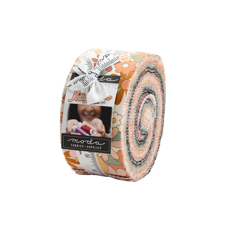 Primary image for Moda KITTY CORN 40 2.5" Quilt Fabric Strips 31170JR Jelly Roll - Urban Chiks