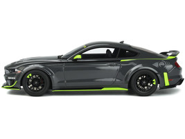 Ford Mustang RTR Spec 5 Gray with Black and Green Stripes &quot;10th Anniversary&quot; 1/1 - £158.02 GBP
