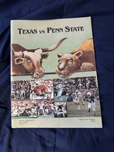 Texas Longhorns Vs Penn State Nittany Lions September 29 1984 Football Program - £7.89 GBP