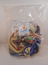 Design Works Crafts Teddy Reindeer Card Holder Plastic Canvas Kit - $9.50
