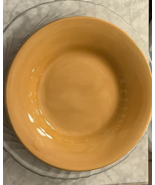 Pottery Barn Sausalito Amber 12 3/8&quot; Dinner Plates (3) Charger AMBER - $74.99