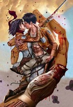 Greg Horn SIGNED Fantasy / Sci-Fi Art Print ~ Hajime Isayama &#39;s Attack on Titan - $49.49