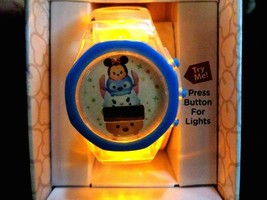 Tsum Tsum Minnie Mouse Stitch Pooh Light Up Wrist watch Digital Band Dis... - $369.26 MXN