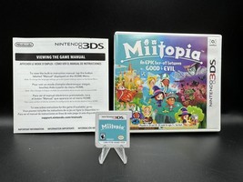 Miitopia Nintendo 3DS complete in box CIB Tested And Ships Fast - £18.27 GBP