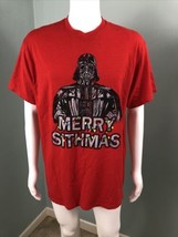 NWT Mad Engine S/S Star Wars &quot;Merry Sithmas&quot; Christmas Men&#39;s T-Shirt Sz ... - $14.84
