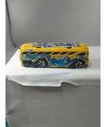 Hot Wheels Surfin School Bus 2004 Tag Riders Yellow Blue 1:64 Surfer Sur... - €3,43 EUR