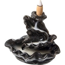 Ceramic Backflow Incense Burner - Waterfall (Each) - $11.66